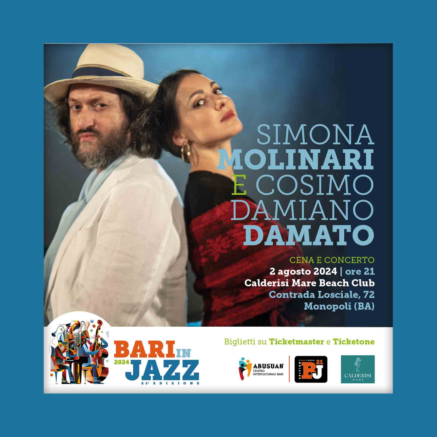 SIMONA MOLINARI E COSIMO DAMIANO DAMATO