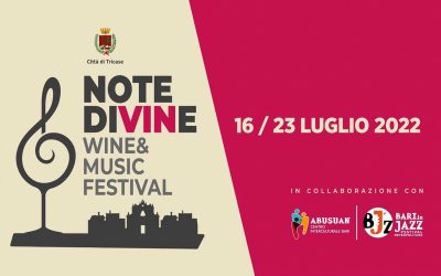 A Tricase il Note Divine Wine & Music Festival, otto serate fra wine & music